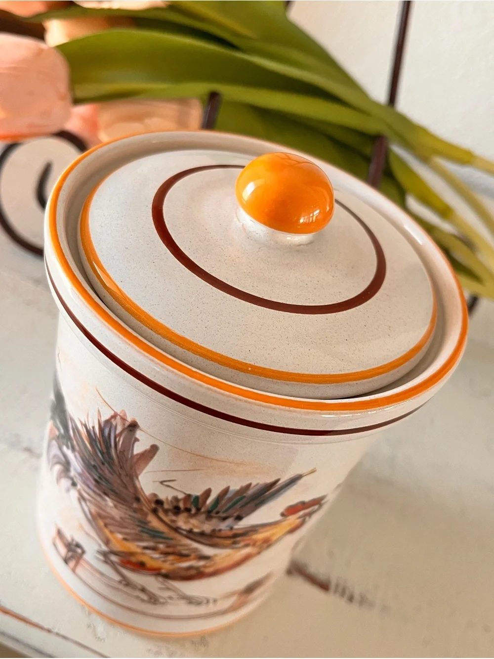 Sur La Table Rooster Lidded Canister – Made in Italy